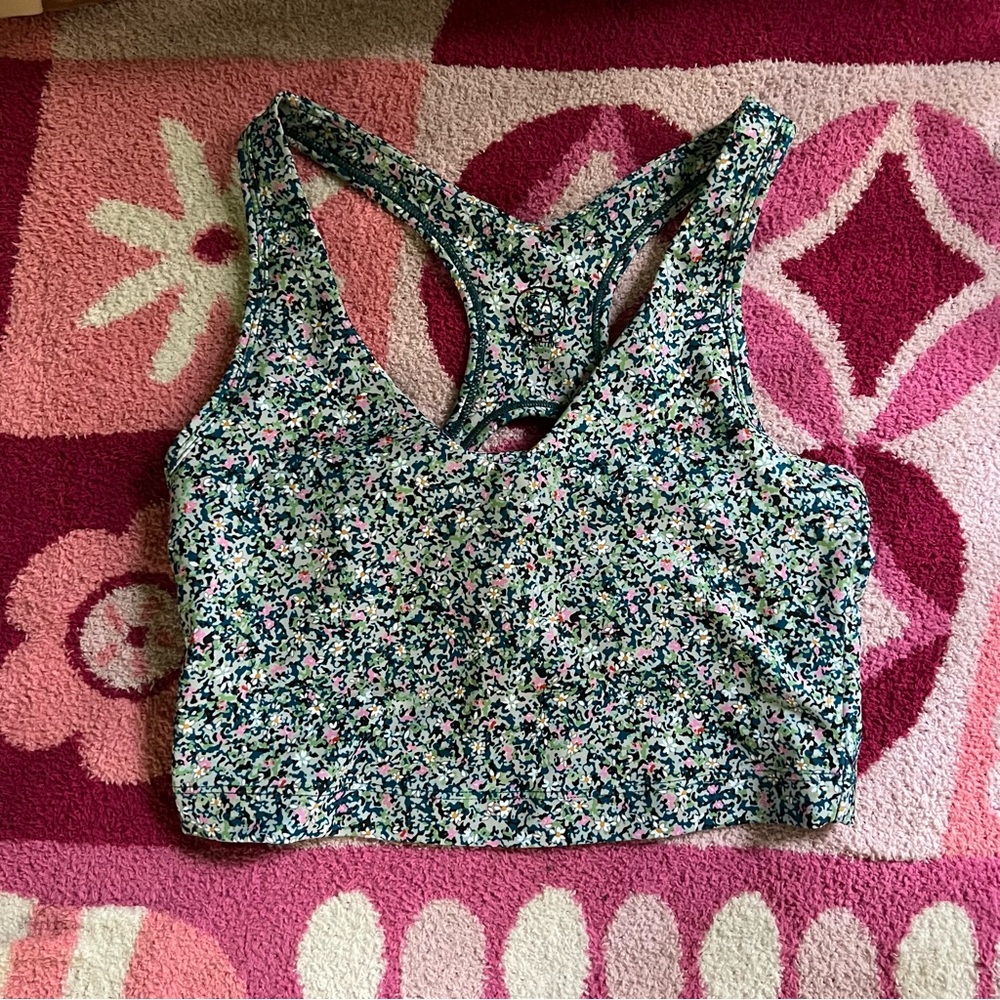 Floral workout set